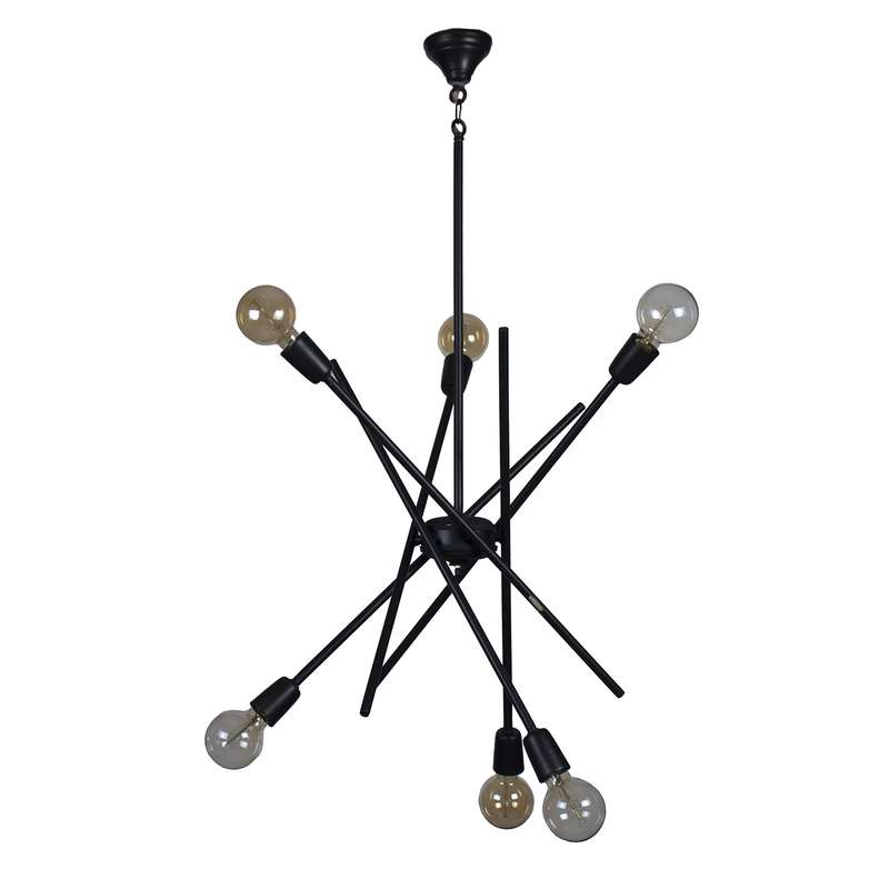 لوستر شش شعله کد 110.6 A