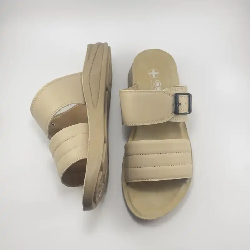 دمپایی زنانه مدل چرمی