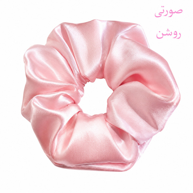 کش مو اسکرانچی زنانه مدل ساتن کد 6010732