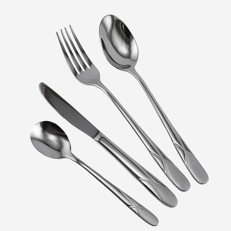  سرویس قاشق و چنگال 129 پارچه پرنس هوم  مدل UNIQUE کد 5763