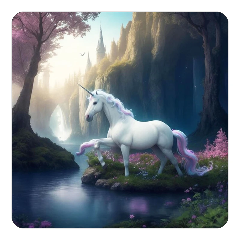 مگنت کاکتی طرح اسب تک شاخ و یونیکورن مدل mp32701