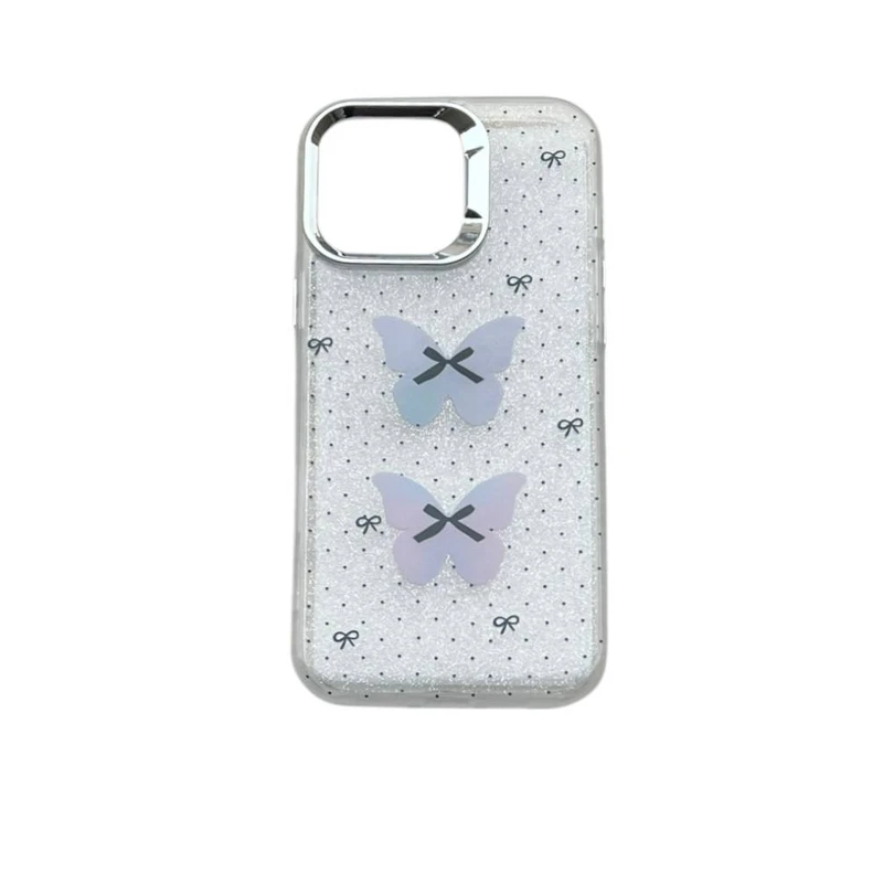 کاور مدل شاین طرح پروانه و پاپیون کد  650 مناسب برای گوشی موبایل اپل Iphone 14 promax