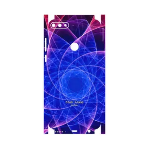 MAHOOT Mathematical Geometric Shape 9-FullSkin Cover Sticker for Huawei Y7 Prime 2018