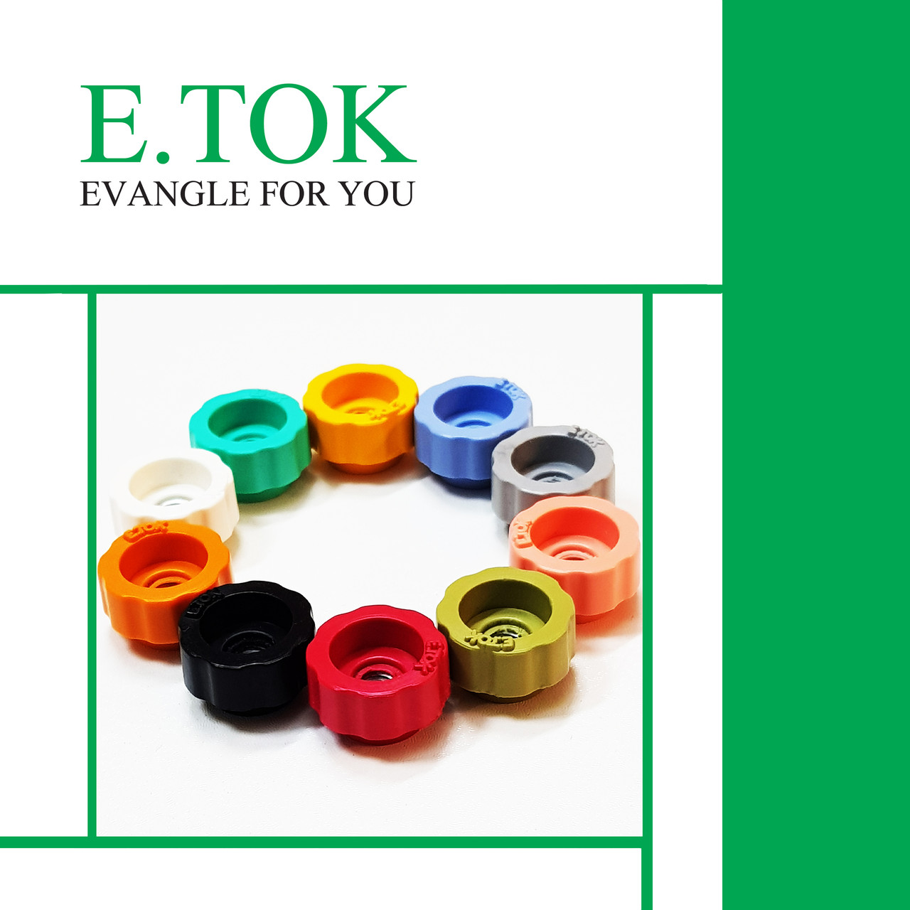 مهره خروسکی ایتوک مدل E - 18 بسته 10 عددی