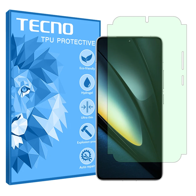 محافظ صفحه نمایش تکنو مدل محافظت از نور سبز مناسب برای گوشی موبایل شیائومی Poco F6 Pro