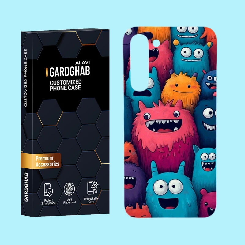 کاور گارد قاب علوی مدل کارتنی و انیمه مناسب برای گوشی موبایل سامسونگ Galaxy S23 Plus