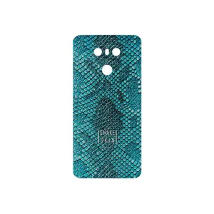 MAHOOT Blue Snake Skin Cover Sticker for LG G6