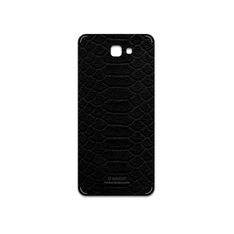 برچسب پوششی ماهوت مدل Black-Snake-Leather مناسب برای گوشی موبایل سامسونگ Galaxy J7 Prime