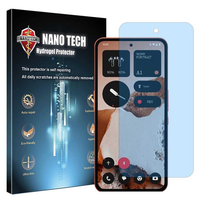 محافظ صفحه نمایش مات آنتی بلو نانو تک مدل Tough مناسب برای گوشی موبایل ناتینگ CMF Phone 2 Pro