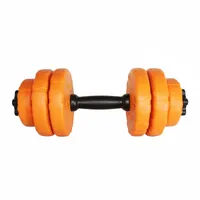 دمبل گرد قابل تنظیم وزن 5 کیلوگرم رادیس فیت مدل DVP-5Mix one handle