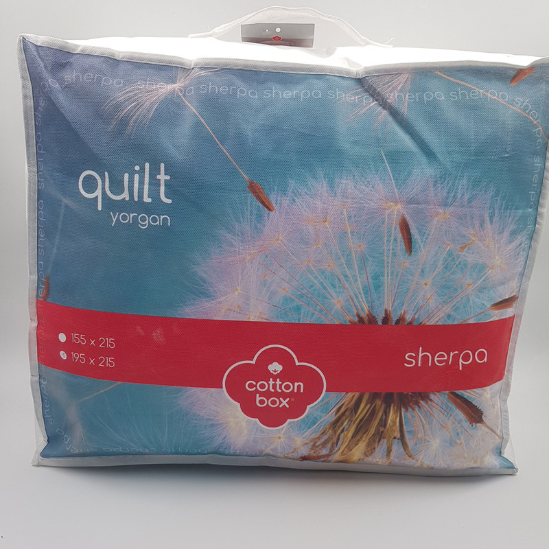لحاف کاتن باکس مدل Sherpa C.F دو نفره سایز 195x215 سانتی متر لحاف کاتن باکس مدل Sherpa C.F دو نفره سایز 195x215 سانتی متر
