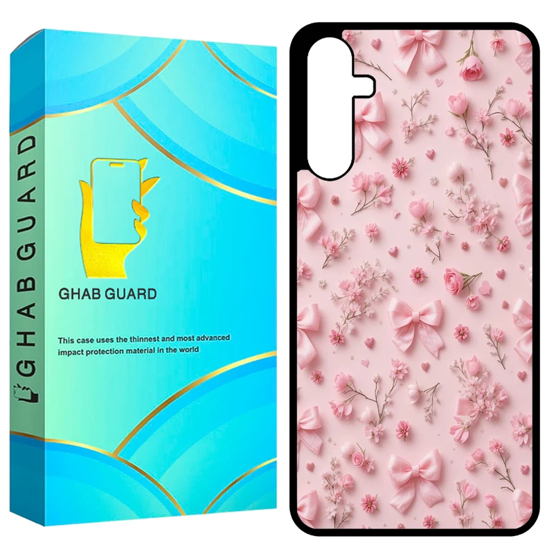 کاور قاب گارد طرح گل و پاپیون مدل GCHPA24 مناسب برای گوشی موبایل سامسونگ Galaxy A24 4G