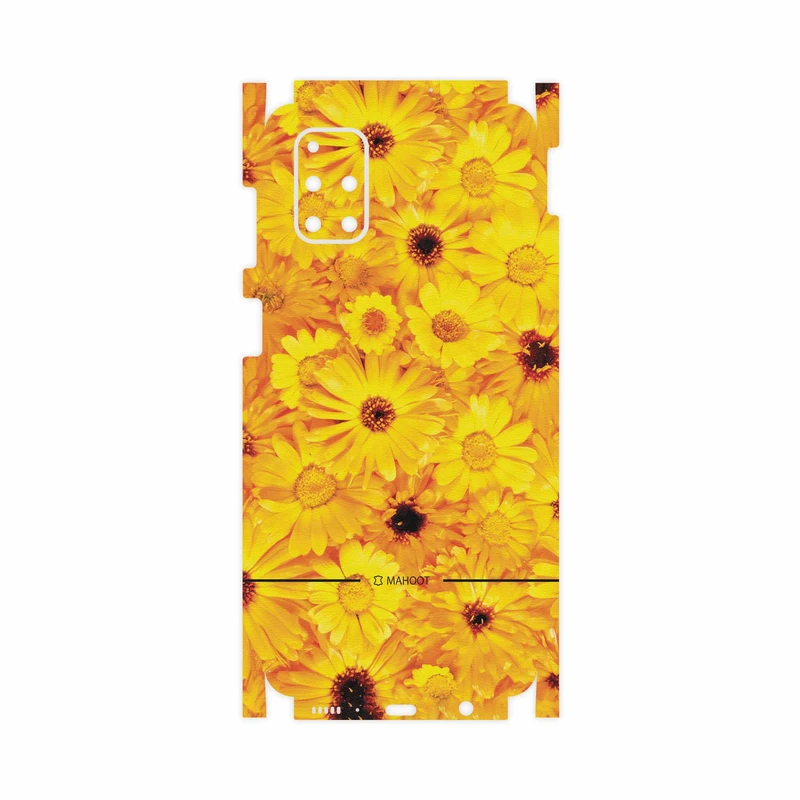 برچسب پوششی ماهوت مدل Yellow-Flower-FullSkin مناسب برای گوشی موبایل سامسونگ Galaxy M51