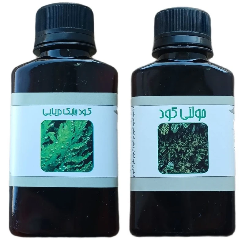 کود مایع جلبک دریایی و مولتی کود مدل life drop حجم 110 میلی لیتر