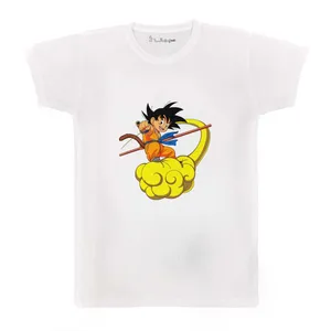 تی شرت بچگانه پرمانه طرح انیمه دراگون بال کد pmt.3778