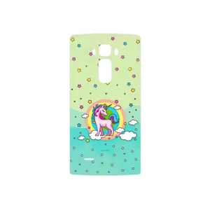 MAHOOT Rainbow unicorn adventure Cover Sticker for LG G Flex 2