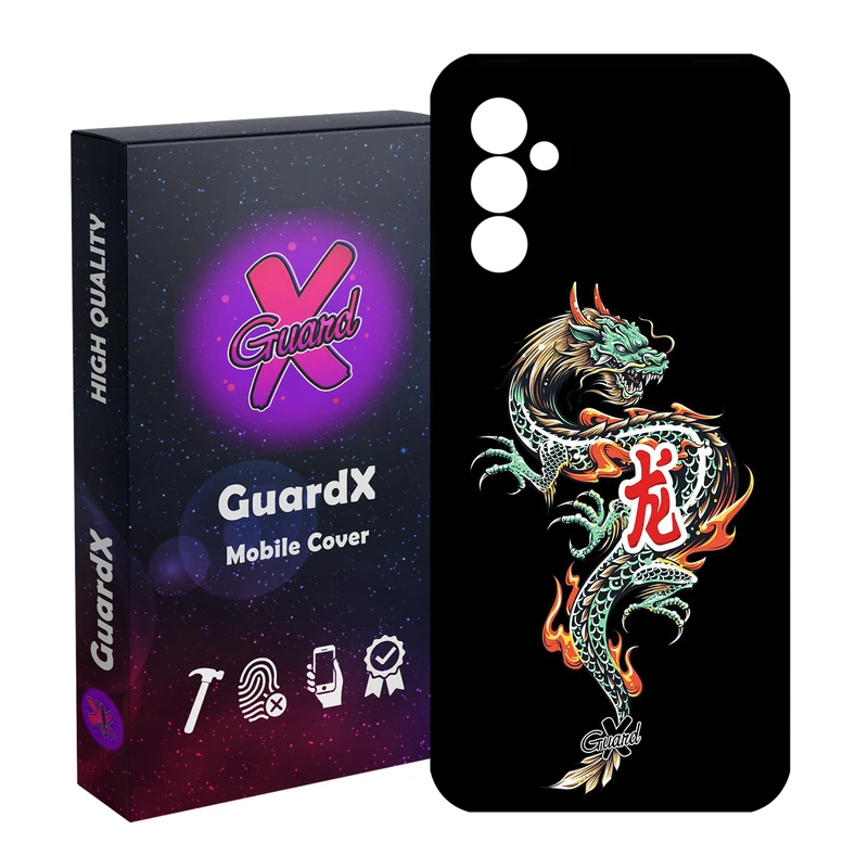 کاور گارد ایکس طرح Dragon مدل Glass10296 مناسب برای گوشی موبایل سامسونگ Galaxy A15 4G / A15 5G