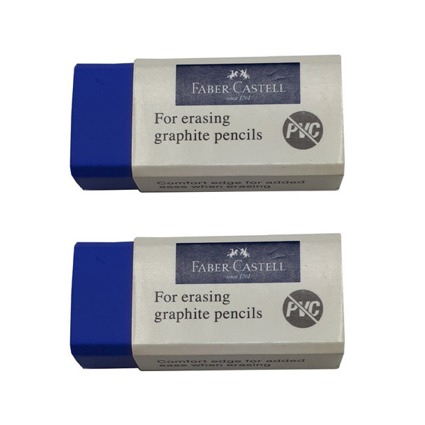 پاک کن فابر کاستل مدل PVC-FREE کد 187300 بسته 2 عددی