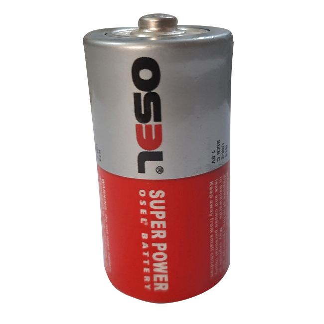 باتری C اوسل مدل Super Power بسته 2 عددی
