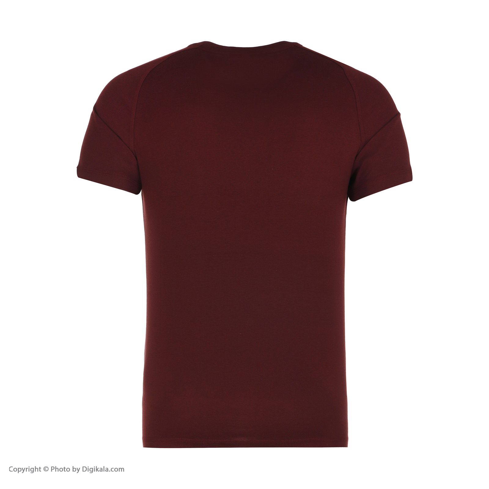 تی شرت آستین کوتاه مردانه رینگ مدل TMK00508-Crimson -  - 5