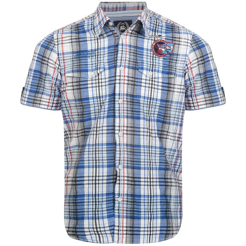 پیراهن آستین کوتاه مردانه لرووس مدل E4