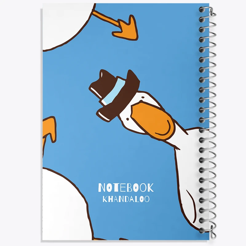 دفتر نقاشی 50 برگ خندالو طرح اردک بامزه کد N1399