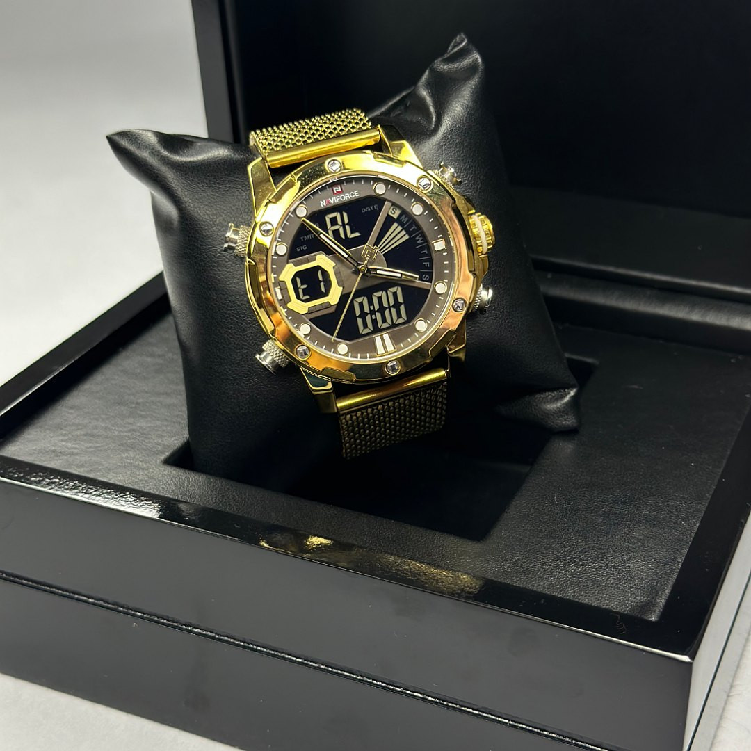 ساعت مچی عقربه‌ای مردانه نیوی فورس مدل Nf9172