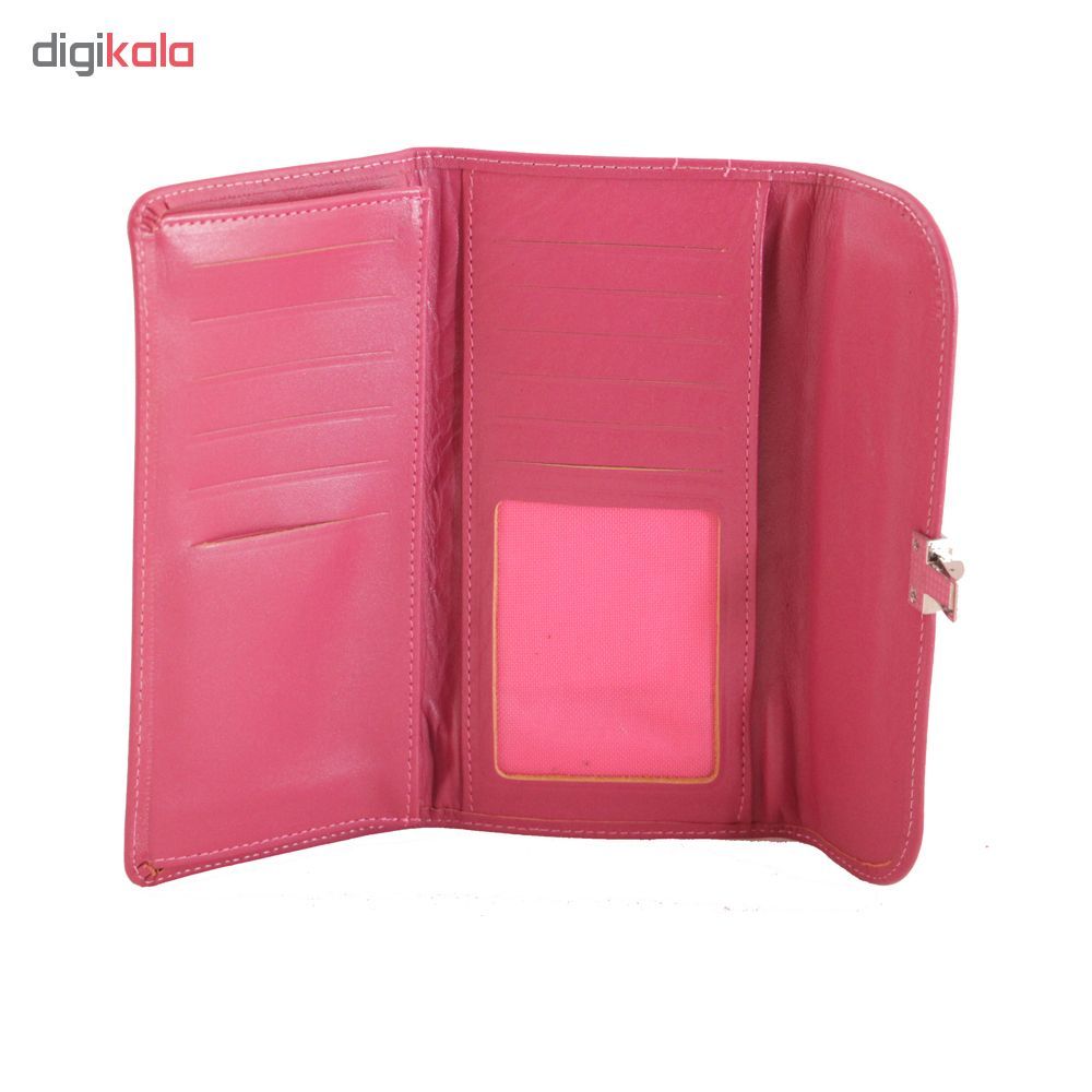 کیف پول زنانه چرم بارز مدل DM30 -  - 14