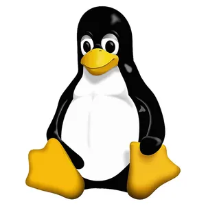 استیکر لپ تاپ طرح Linux کد ST1140