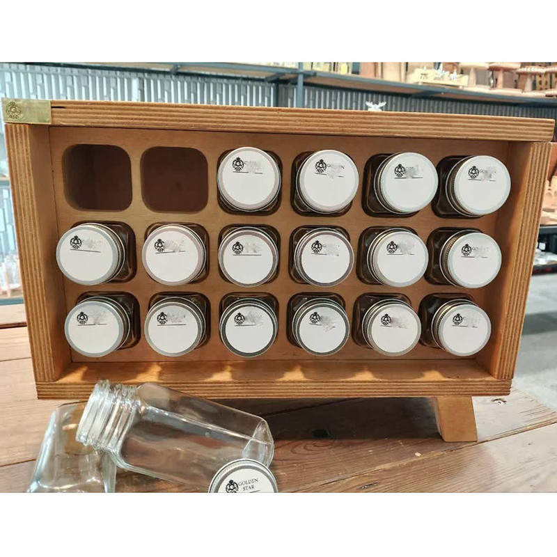 ست جای ادویه 19 پارچه کد DH18