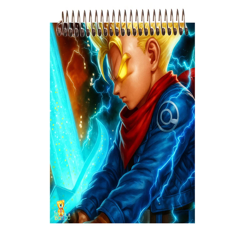 دفتر شطرنجی 100 برگ بانیبو مدل  جنگجو کد 1159