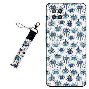 Megafone Devil eye 6464 Cover for Samsung Galaxy A42 5G With Wrist strap