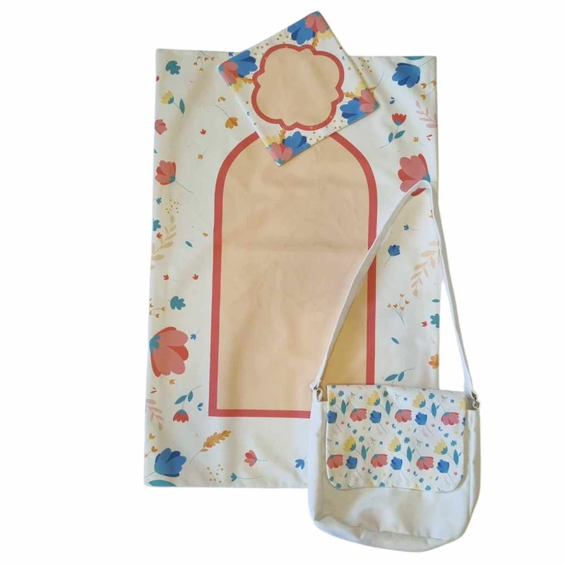 سجاده و جانماز طرح عباد کد 700 به همراه کیف