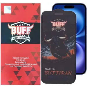 Buff BullRun Matte Pro Glass Screen Protector For Apple iPhone 16 Plus