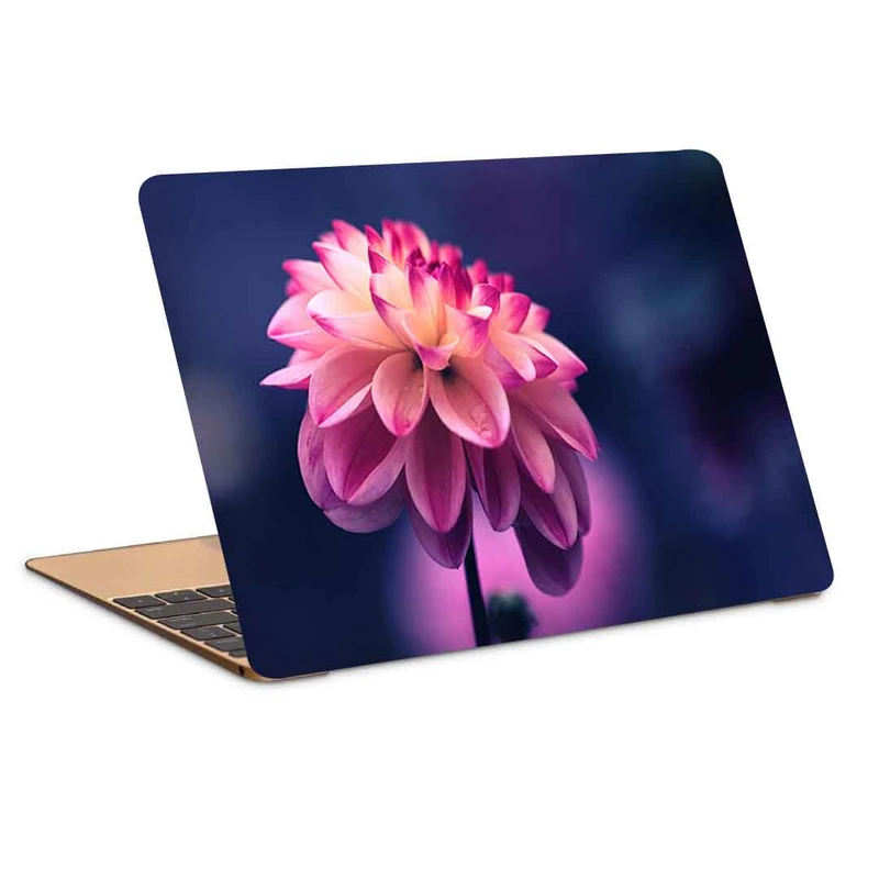استیکر لپ تاپ طرح flower pink petals bud close up کد P-749 مناسب برای لپ تاپ 15.6 اینچ