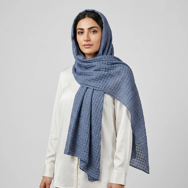 شال زنانه مدل حریرِ خیال
