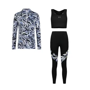 ست سه تکه لباس ورزشی زنانه مدل 1801-1401-276