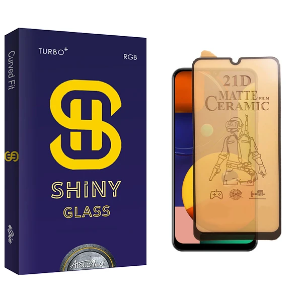 محافظ صفحه نمایش سرامیکی مات آتوچبو مدل Shiny Glass مناسب برای گوشی موبایل سامسونگ Galaxy A30 / Galaxy A30s / Galaxy A50 / Galaxy A20