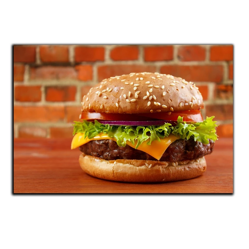 تابلو شاسی بکلیت طرح فست فود چیز برگر مدل SH-S1065