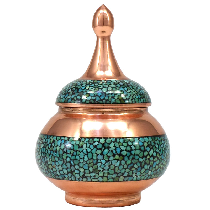 قندان فیروزه کوبی کد 01