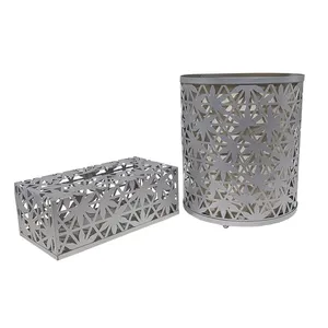 ست سطل و جای دستمال کاغذی مدل 106