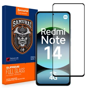 محافظ صفحه نمایش سامورایی مدل ovglass مناسب برای گوشی موبایل شیائومی Redmi Note 14 4G 