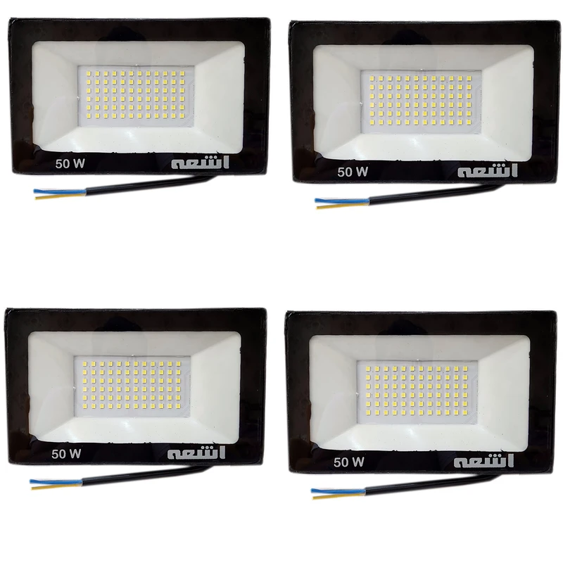 پروژکتور ال ای دی 50 وات اشعه مدل out door بسته چهار عددی