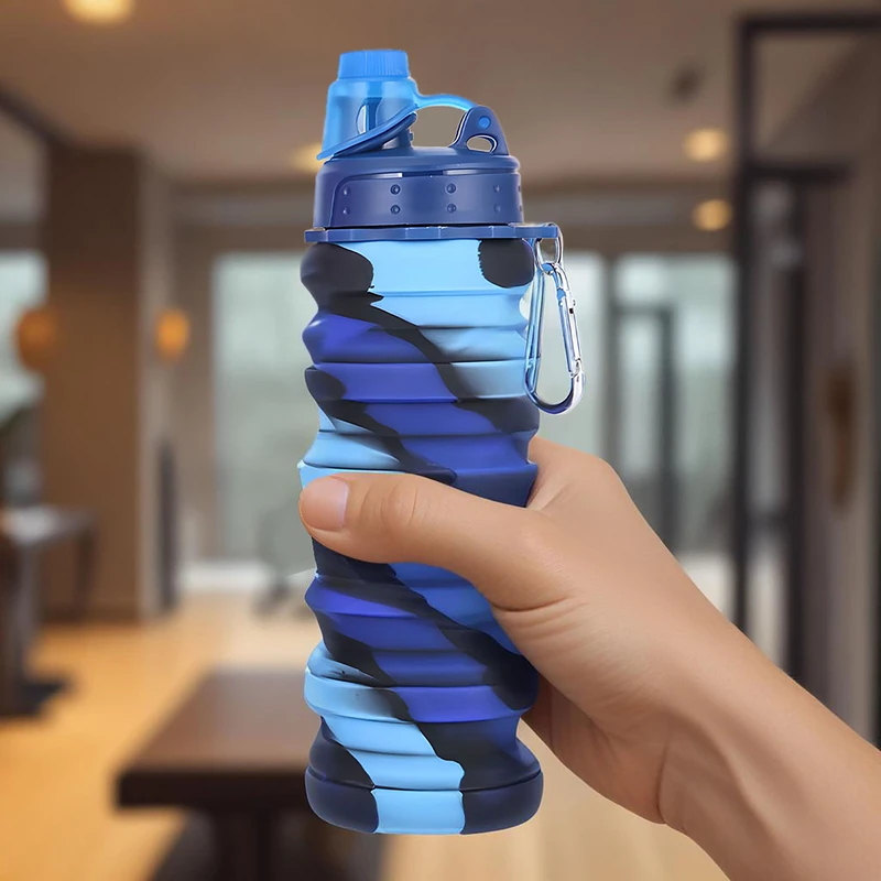 قمقمه مدل سیلیکونی گنجایش 0.5 لیتر