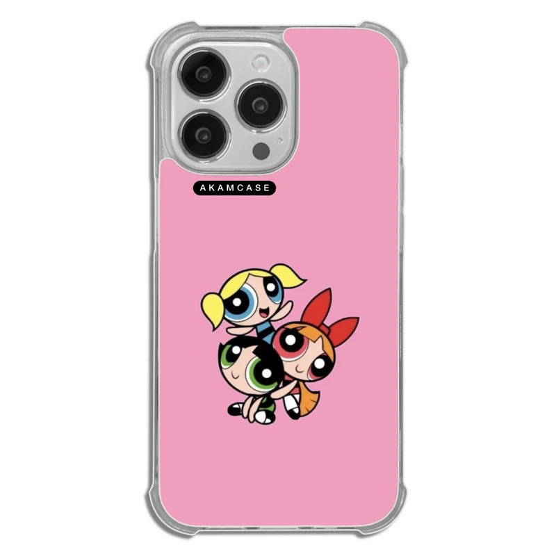 کاور آکام مدل AMCWTA13PRO-POWERPUFF GIRLS11 مناسب برای گوشی موبایل اپل iPhone 13 Pro