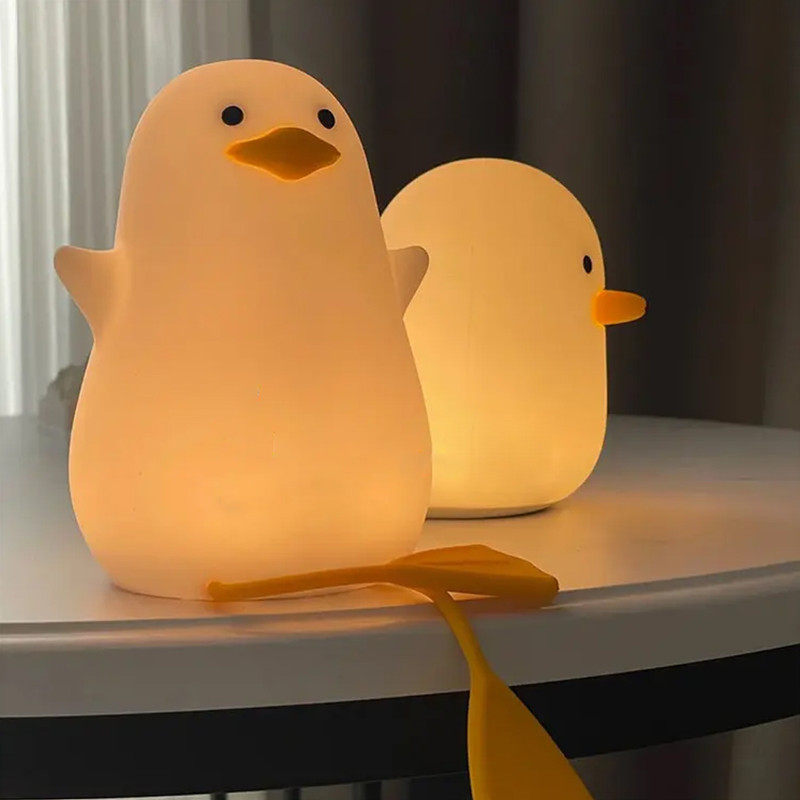 چراغ خواب کودک طرح اردک مدل MEW-01