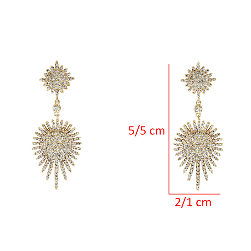 گوشواره زنانه ژوپینگ مدل 1597