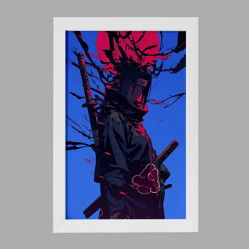 تابلو خندالو مدل ایتاچی انیمه ناروتو (Naruto) کد F4750