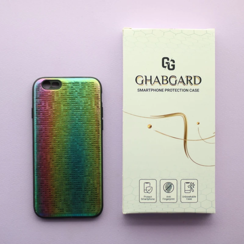 کاور قاب گارد مدل دور ژله ای دخترانه براق مناسب برای گوشی موبایل اپل iPhone 6 / 6s