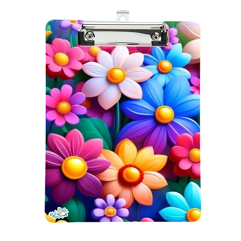  تخته شاسی مبین ایده مدل گل کد h670 سایز A4